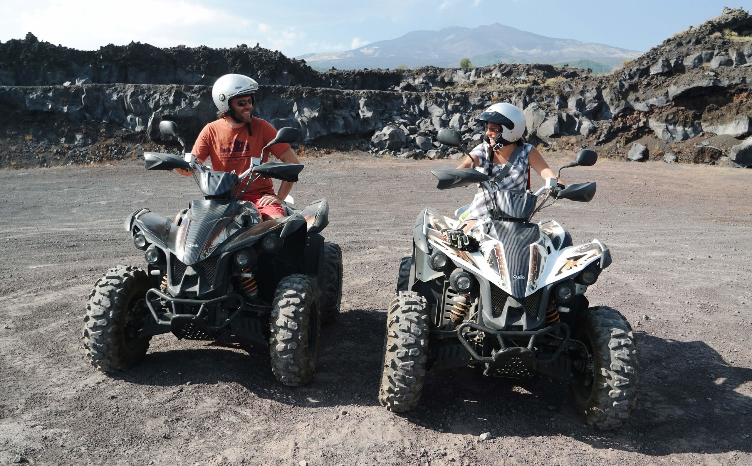 Sull'Etna in Quad